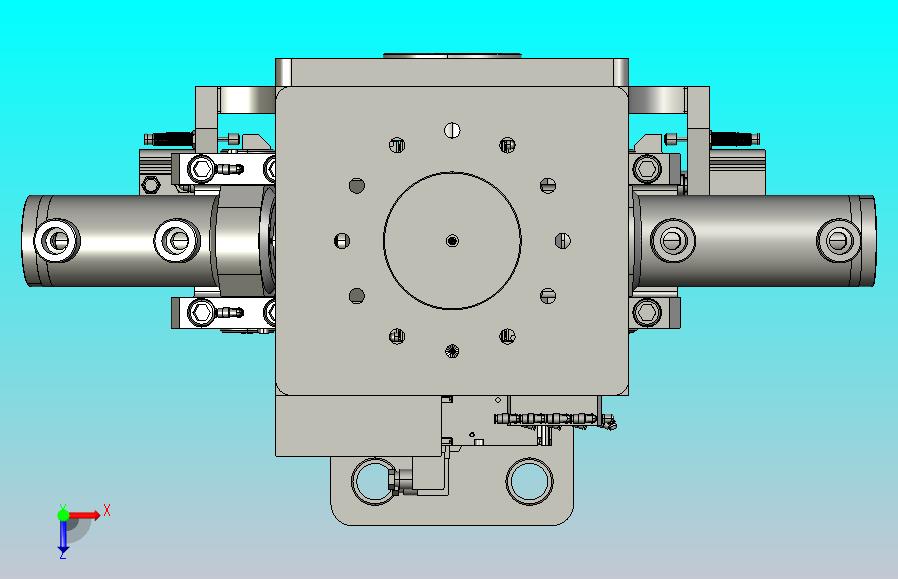 机器人头部夹钳工装
