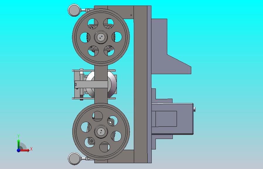 探伤小车sw+cad+运动仿真视频