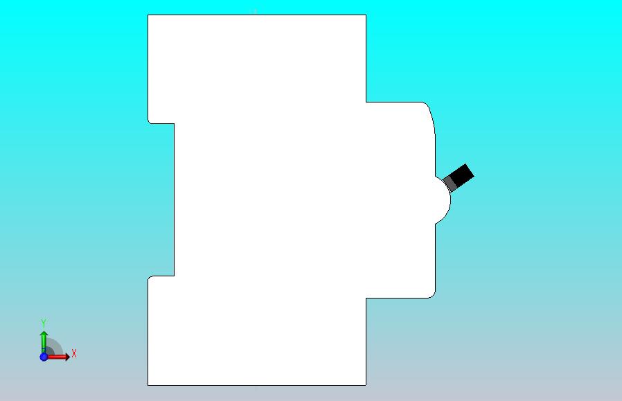 3P空气开关模型