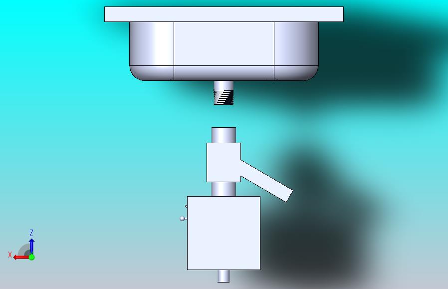 具有固水油分离器的实验室操作台