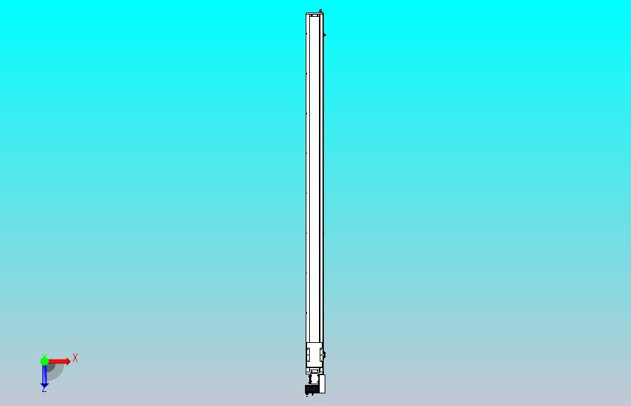 SCM14-2400-R滚珠花健、支撑座、滚珠丝杠、交叉导轨、直线模组