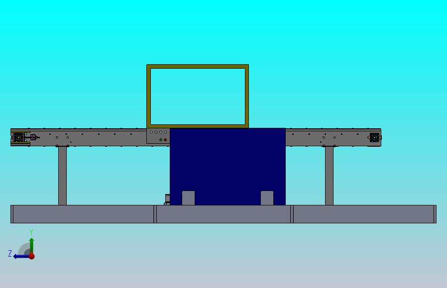 间距可调的纸箱打捆机3D数模图纸 Solidworks18设计