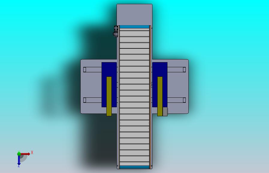 间距可调的纸箱打捆机3D数模图纸 Solidworks18设计