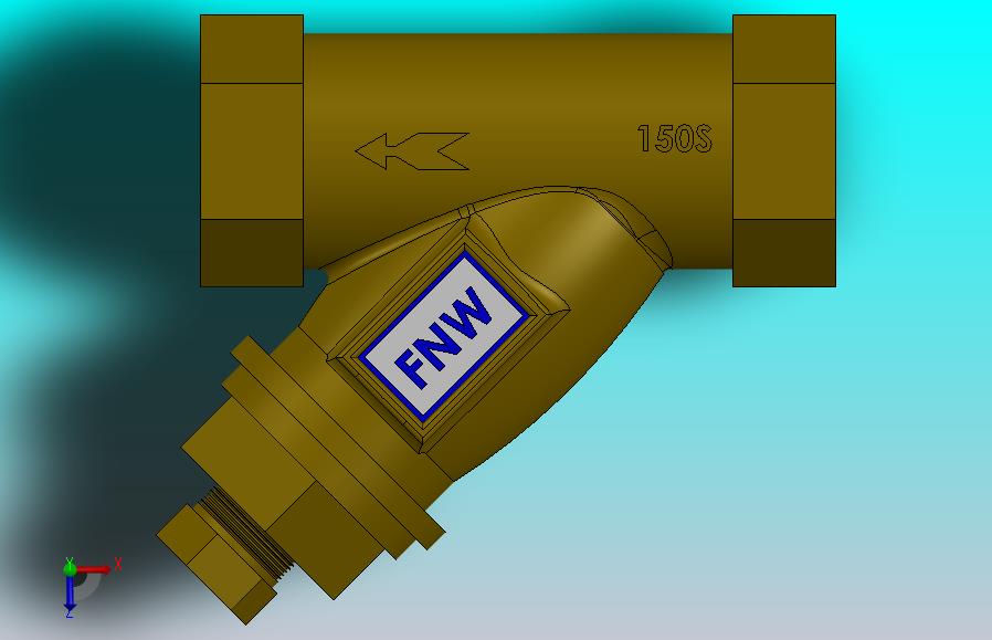 Y型过滤器，管道过滤器FNW-FNW509D