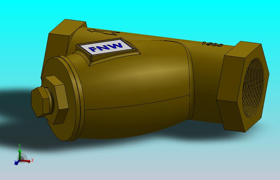 Y型过滤器，管道过滤器FNW-FNW509J