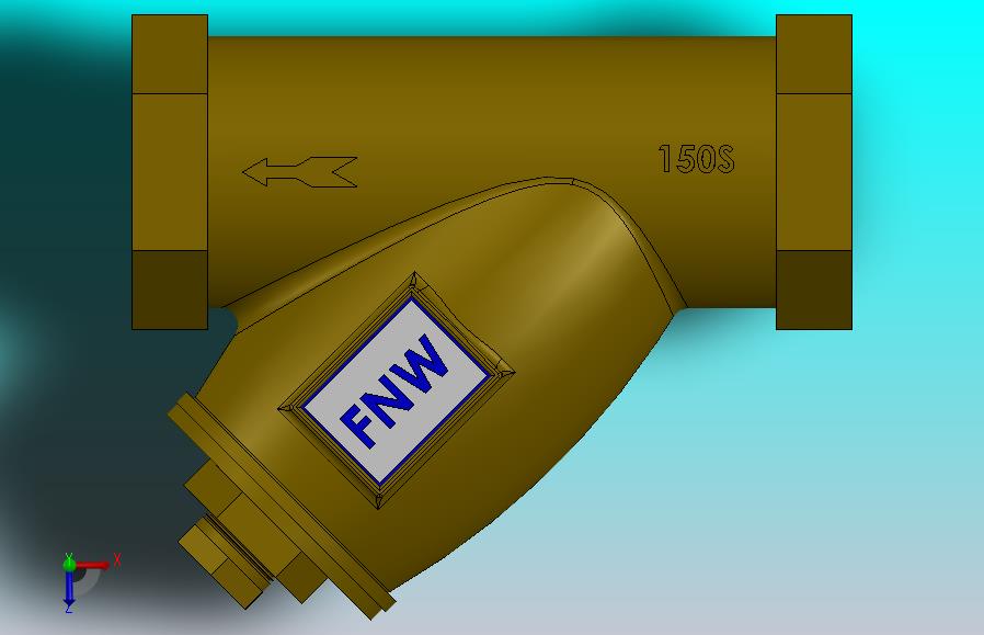 Y型过滤器，管道过滤器FNW-FNW509J