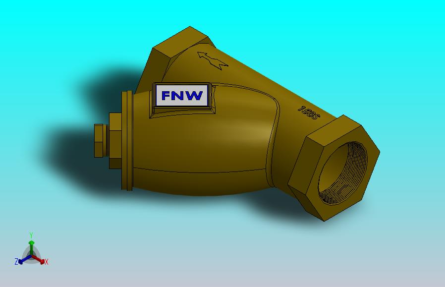 Y型过滤器，管道过滤器FNW-FNW509J