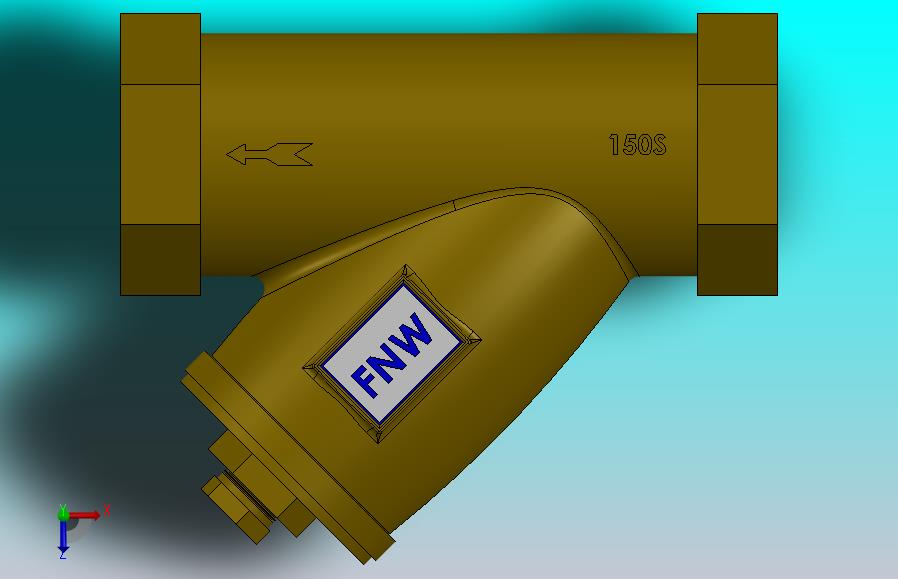 Y型过滤器，管道过滤器FNW-FNW509K