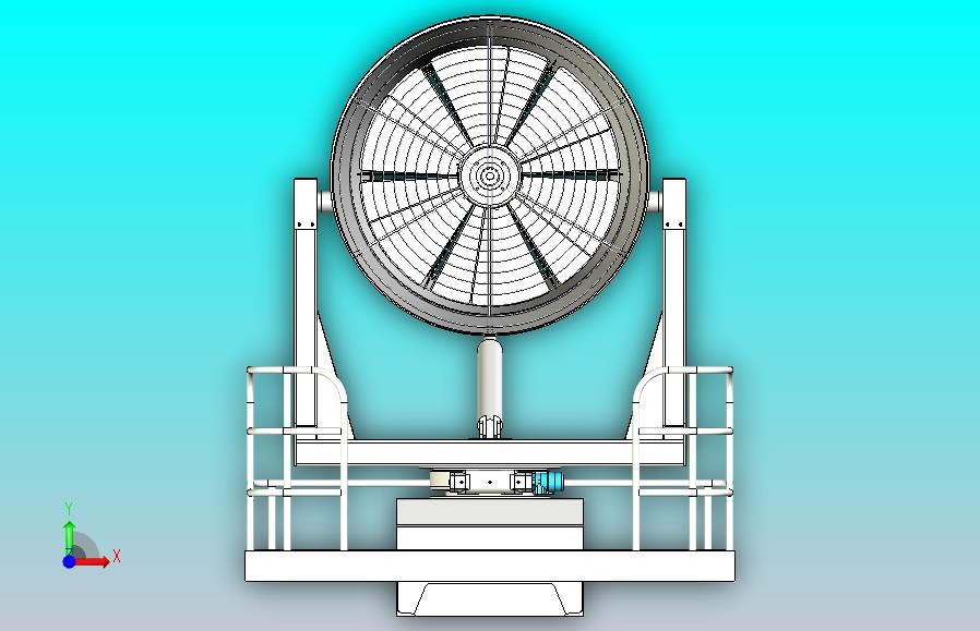 洒水车WP100雾炮总成