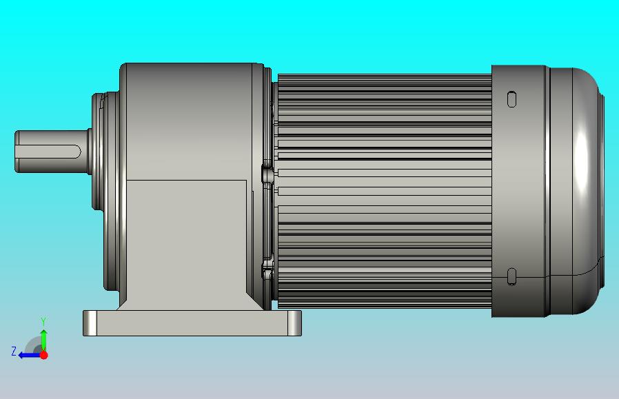 中型减速电机图纸ZH1500-S-3K-30K(32轴）