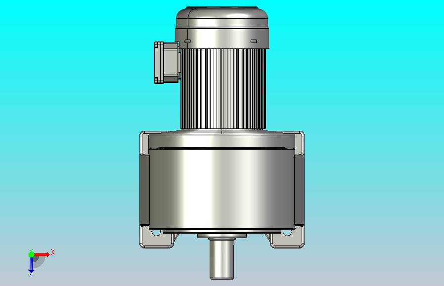 中型减速电机图纸ZH1500-S-110K-140K(50轴）