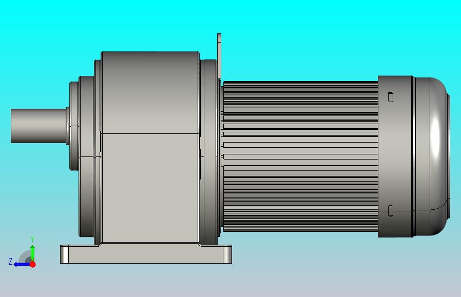 中型减速电机图纸ZH2200-S-3K-40K(40轴）
