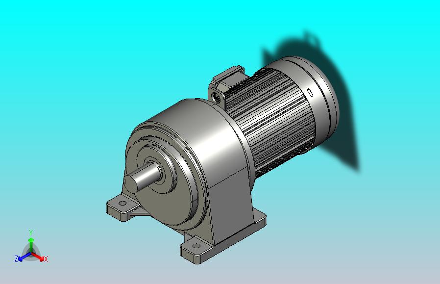 中型减速电机图纸ZH2200-S-3K-40K(40轴）