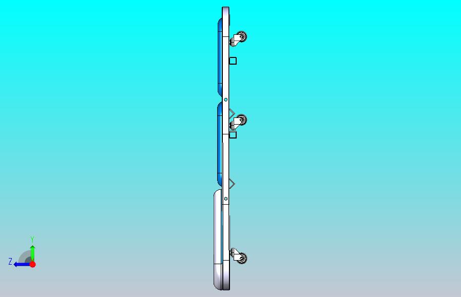 可折叠带轮作业垫3D数模图纸 STP格式
