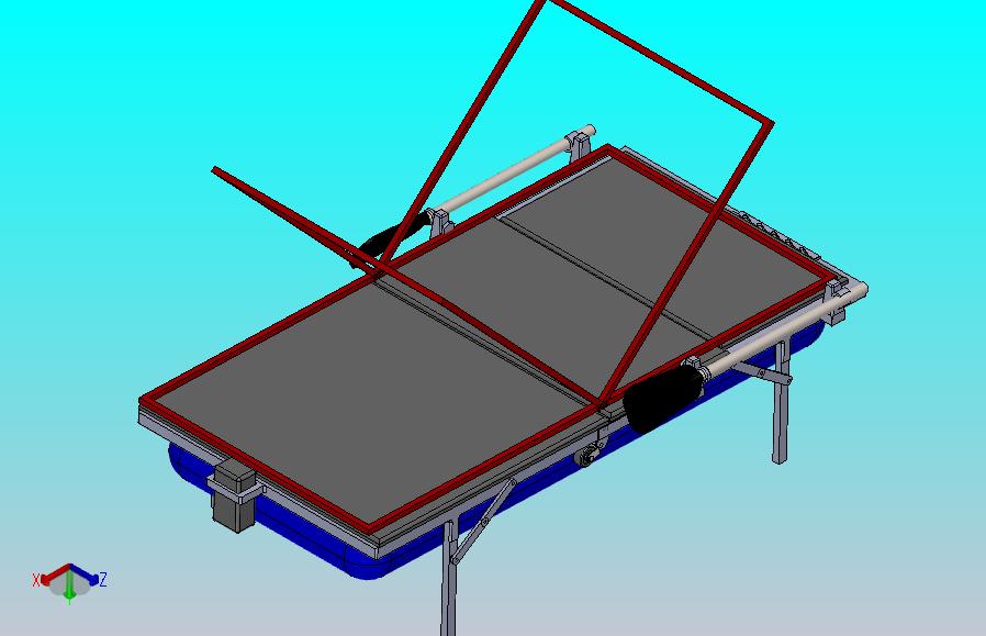 可折叠救生筏结构3D图纸 Solidworks设计