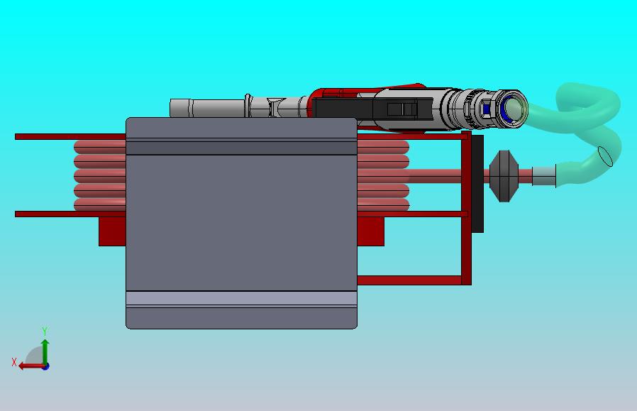 润滑油加油套件3D图纸 Solidworks设计