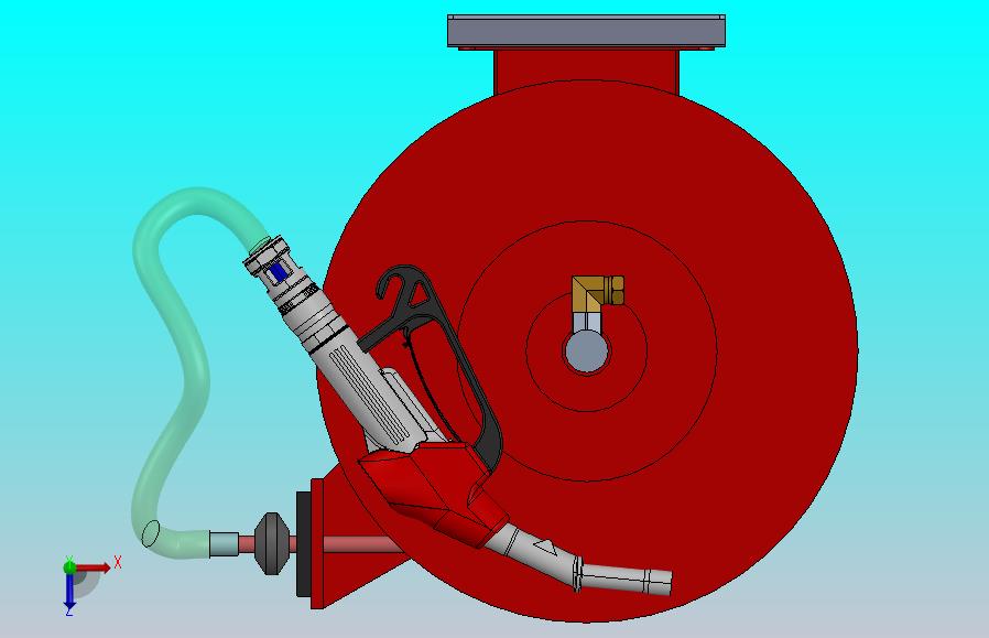 润滑油加油套件3D图纸 Solidworks设计