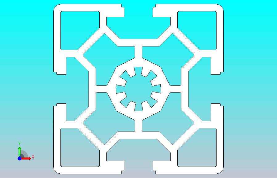 澳宏铝型材_工业铝型材6060重型欧标