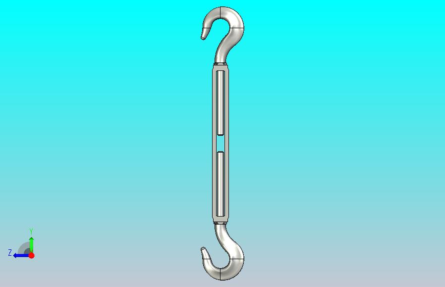 国标GB旋转式索具螺旋扣_CC型M12-460