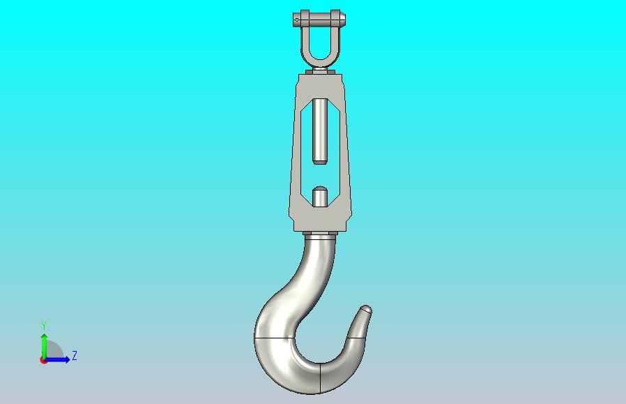 国标GB旋转式索具螺旋扣_CU型M8-185