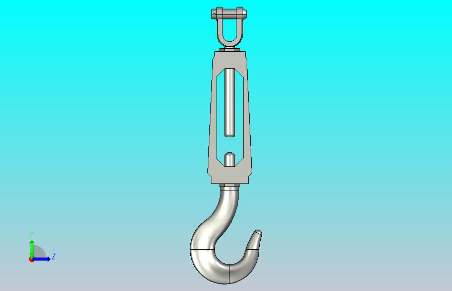 国标GB旋转式索具螺旋扣_CU型M10-240