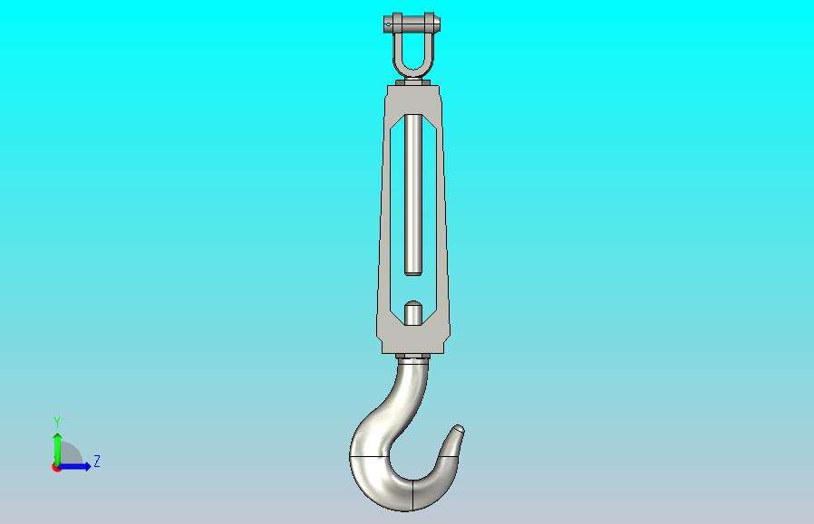 国标GB旋转式索具螺旋扣_CU型M12-315