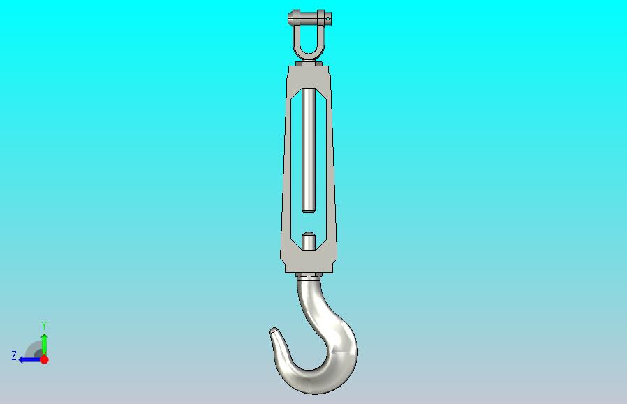 国标GB旋转式索具螺旋扣_CU型M12-315
