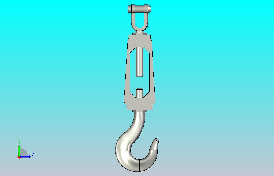 国标GB旋转式索具螺旋扣_CU型M14-285