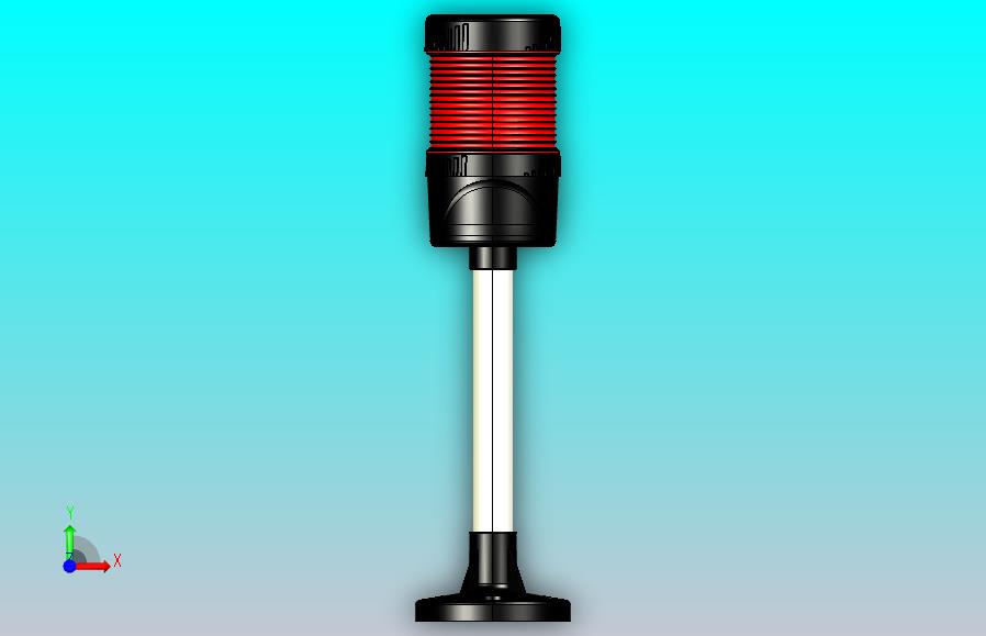 三色信号灯安全报警灯ZHD01-1-C-B-T-R-60