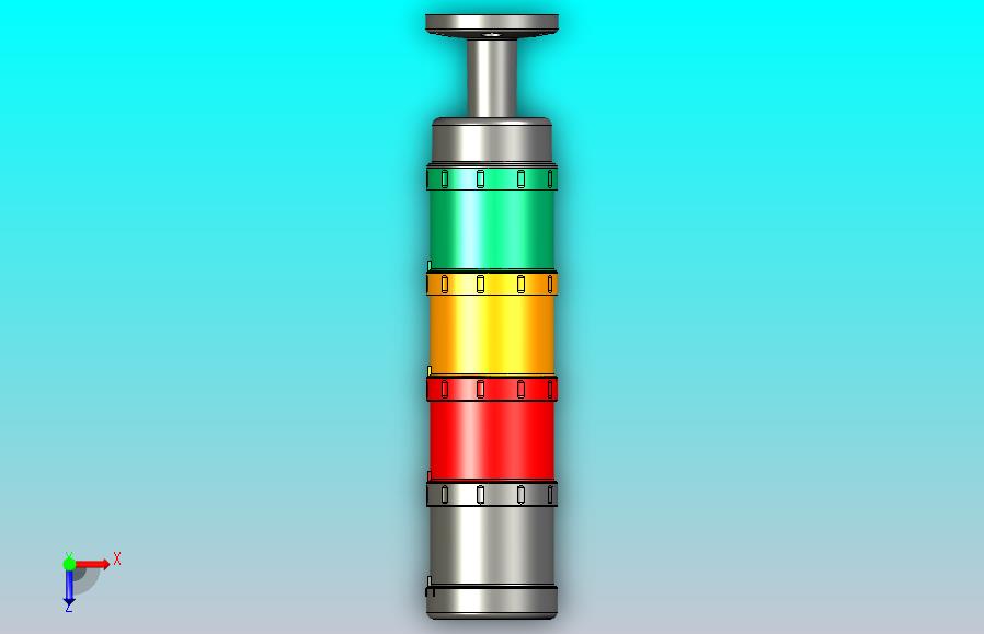 三色信号灯安全报警灯ZHD19-3-C-02-B-RYG