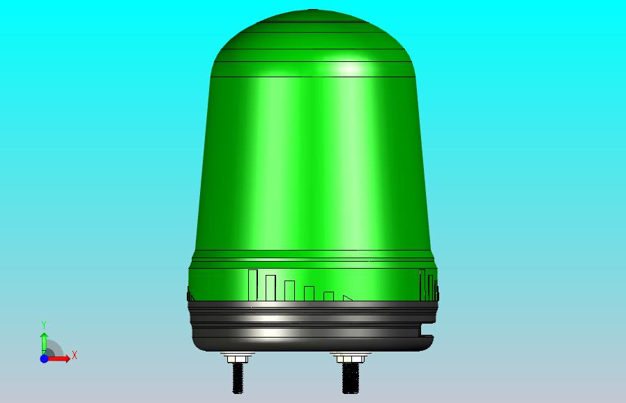 三色信号灯安全报警灯ZHD31-A-02-B-G