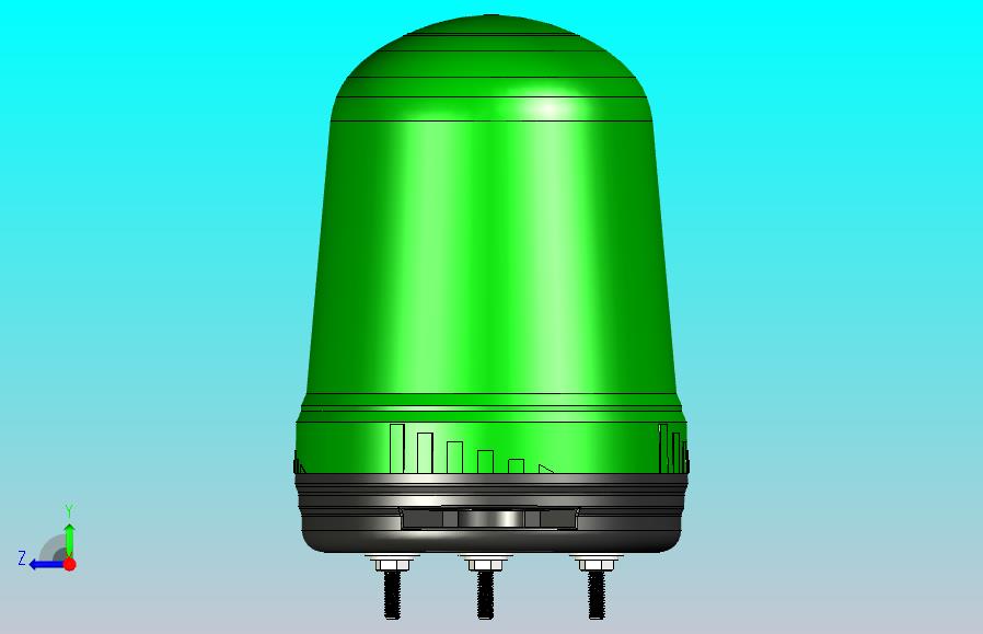 三色信号灯安全报警灯ZHD31-A-02-B-G