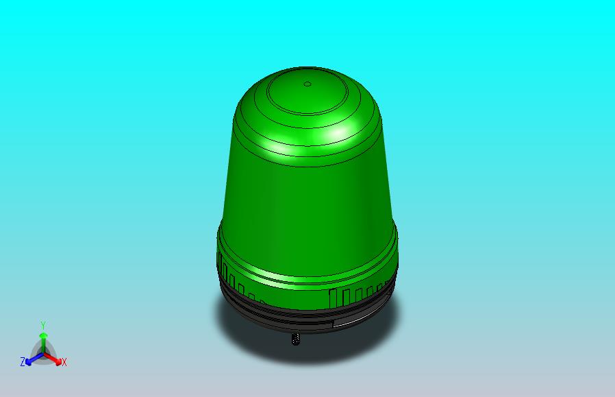 三色信号灯安全报警灯ZHD31-A-02-B-G