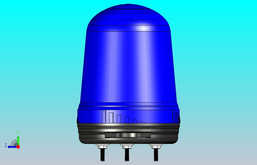 三色信号灯安全报警灯ZHD31-A-02-B-R