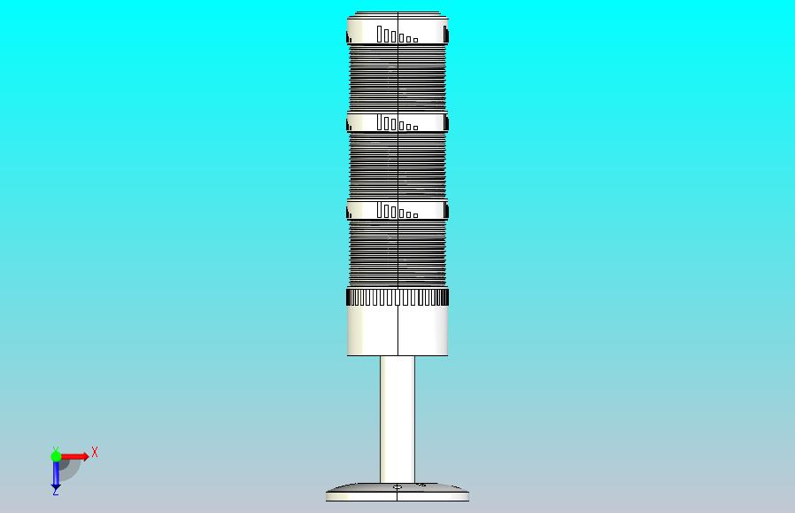 三色信号灯安全报警灯ZHD60-3-C-B-RYG