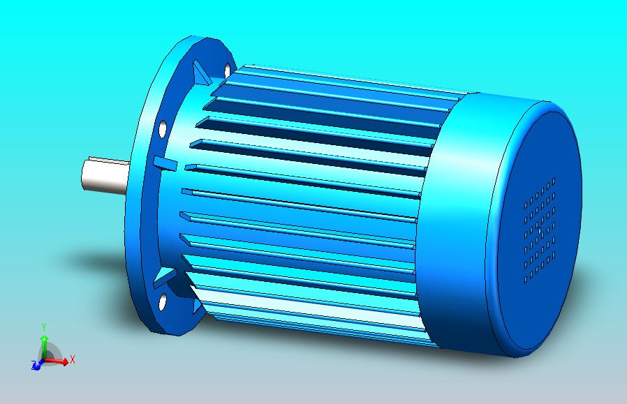 三相异步电动机Y2-100L-2(法兰固定)