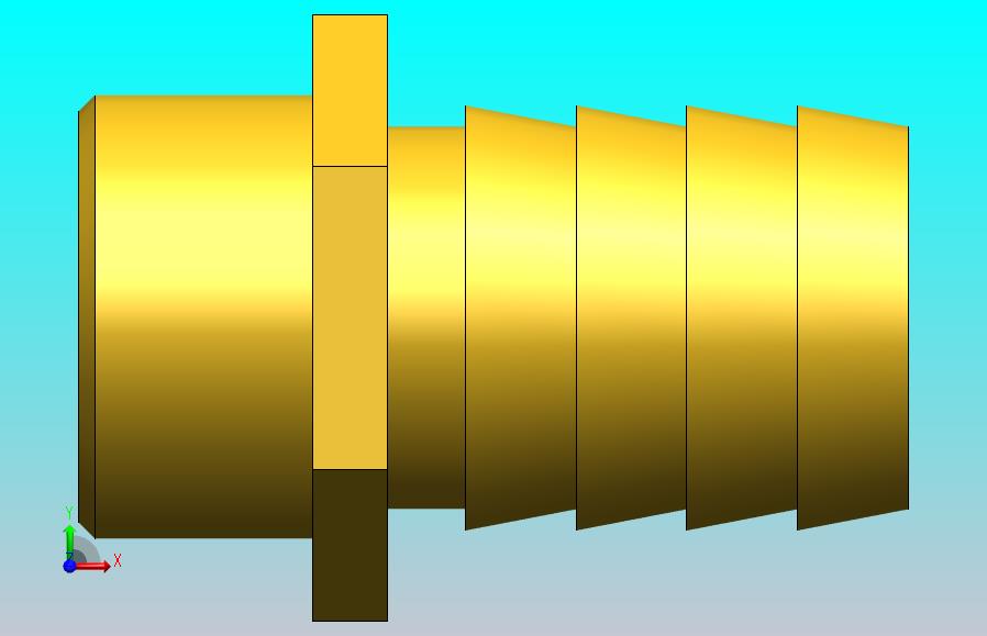外丝宝塔接头吹扫接头G1-1-4″-φ40