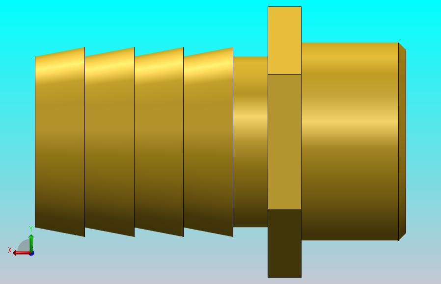 外丝宝塔接头吹扫接头G1-1-4″-φ40