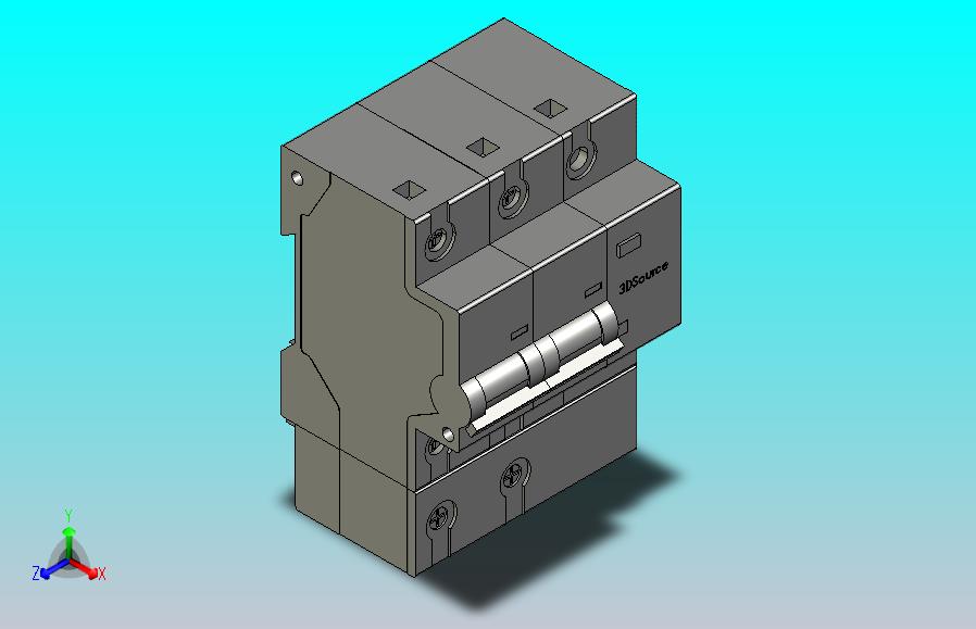 正泰空气断路器DZ158LE-100_2P63-0.03