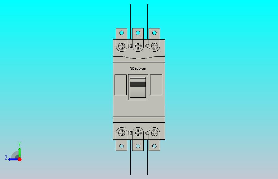 正泰空气断路器NM6S-400H-400-3P