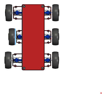 带悬架系统的六轮小车3D图纸 Solidworks设计