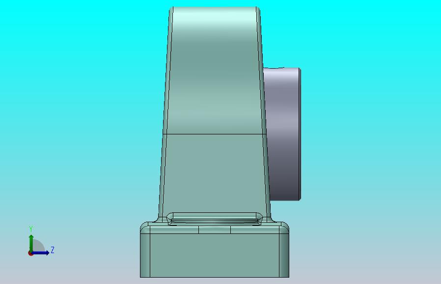 轴承座User Library-UCP205 PILLOW BLOCK -1
