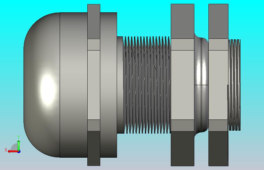 电缆线固定头ZIL44-M12A