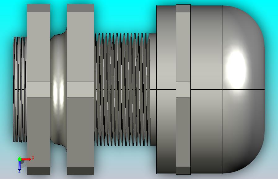 电缆线固定头ZIL44-M12A