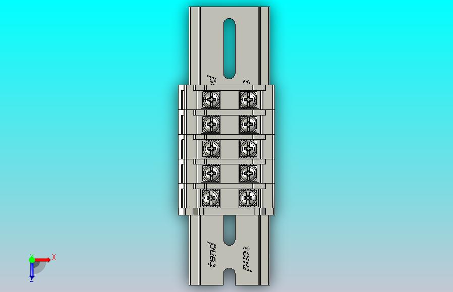 电器通用端子台TBR-20
