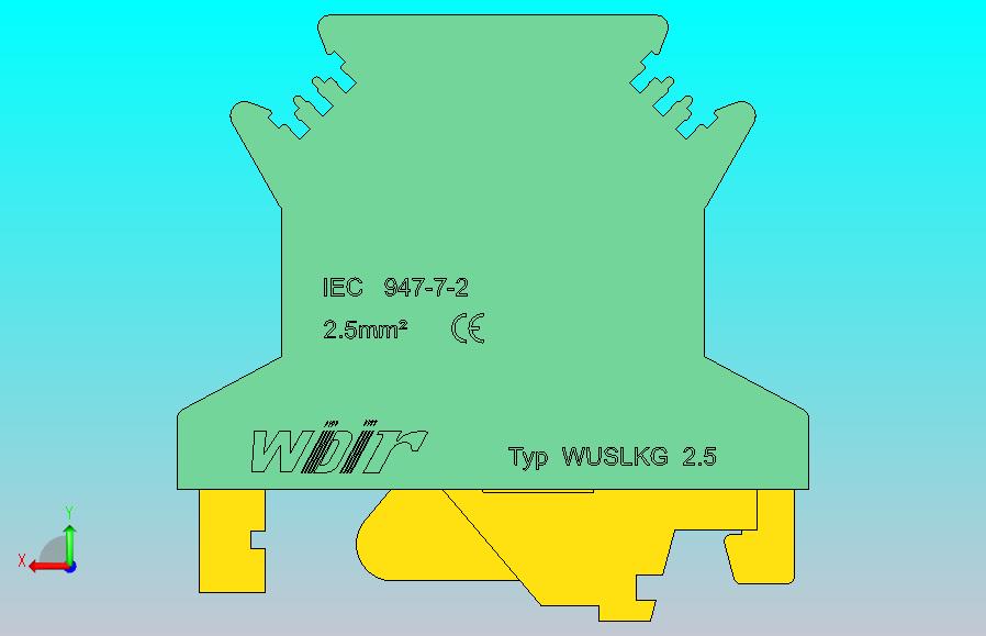 电器通用端子台ZIW76-2.5