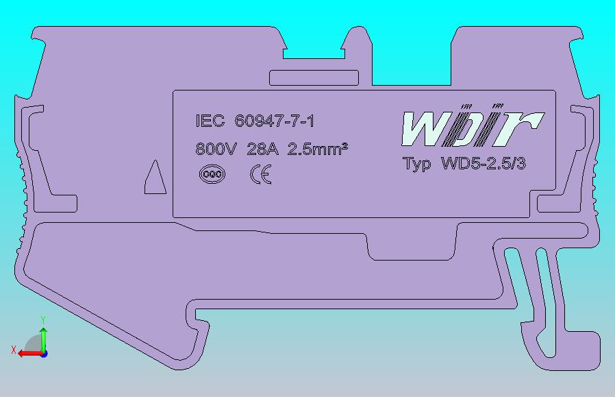 电器通用端子台ZIW80-2.5A