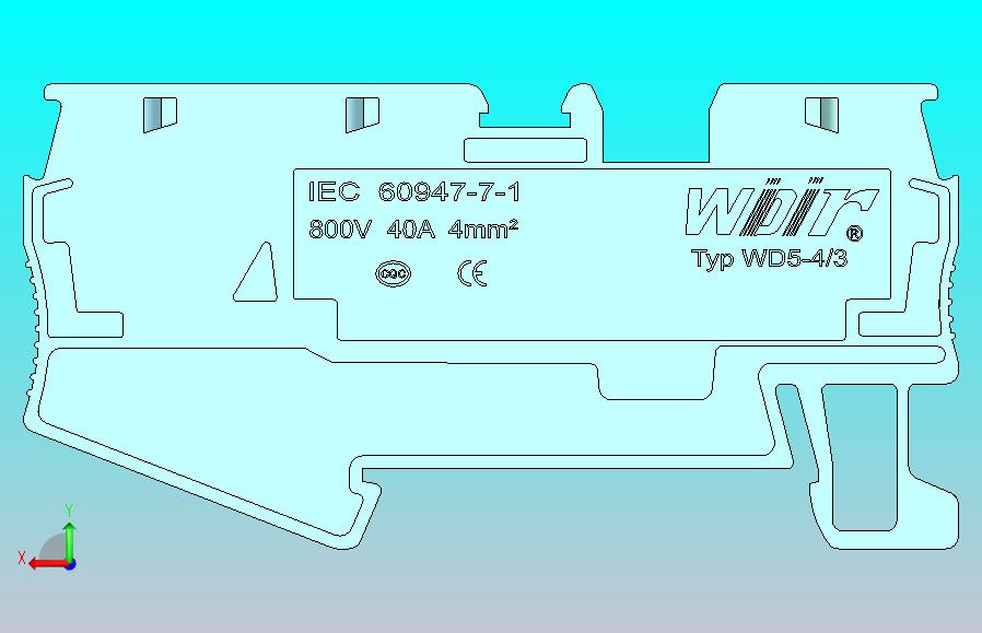 电器通用端子台ZIW80-4A