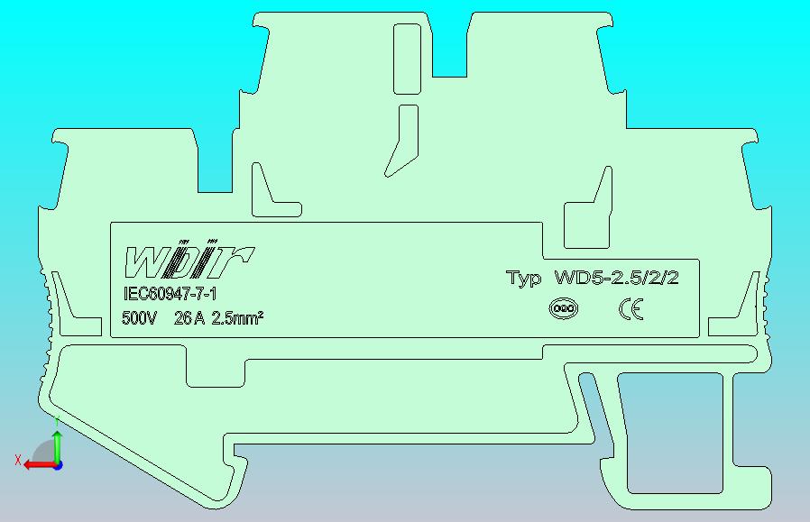 电器通用端子台ZIW80-2.5B