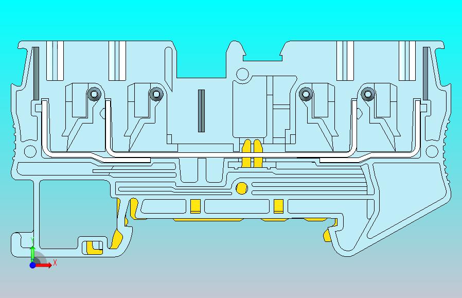 电器通用端子台ZIW92-2.5B